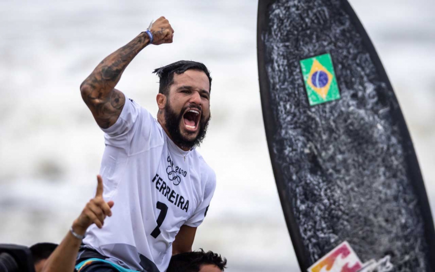 Ouro nas Olimpíadas, Ítalo Ferreira mostra confiança: 'Grandes chances de ser campeão do mundo de novo'