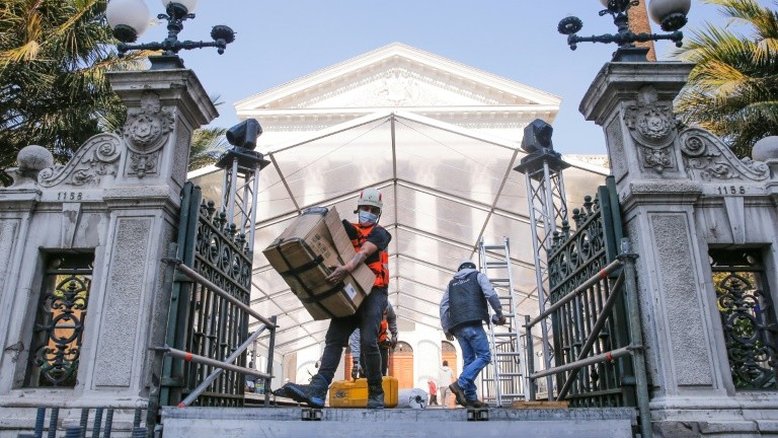 Atos indígenas e passeatas marcam instalação da Convenção Constituinte no Chile