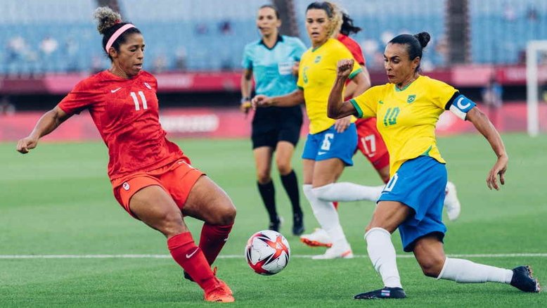 Brasil perde nos pênaltis para o Canadá e é eliminado no futebol feminino
