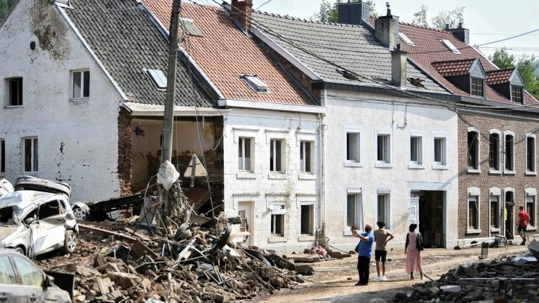 Bélgica homenageia vítimas das inundações devastadoras