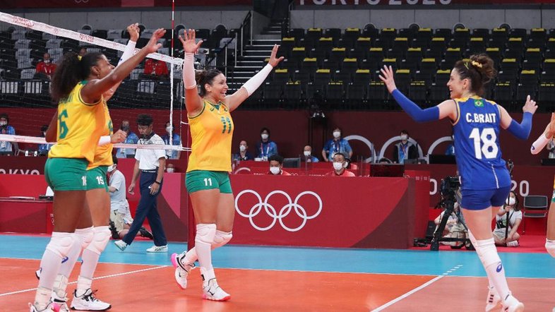 No vôlei feminino, Brasil vence Coreia do Sul na estreia olímpica