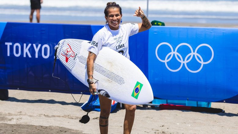 Silvana Lima é eliminada por americana nas quartas de final do surfe