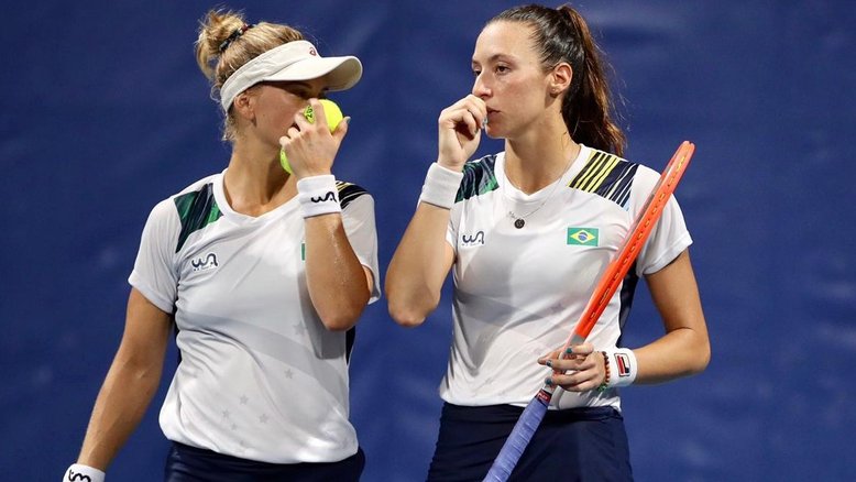 Luisa Stefani e Laura Pigossi enfrentam dupla forte, mas podem conquistar medalha surpreendente