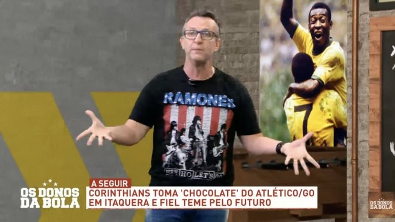 Neto cita SBT para justificar contratações do Corinthians: 'Não pode comprar?'