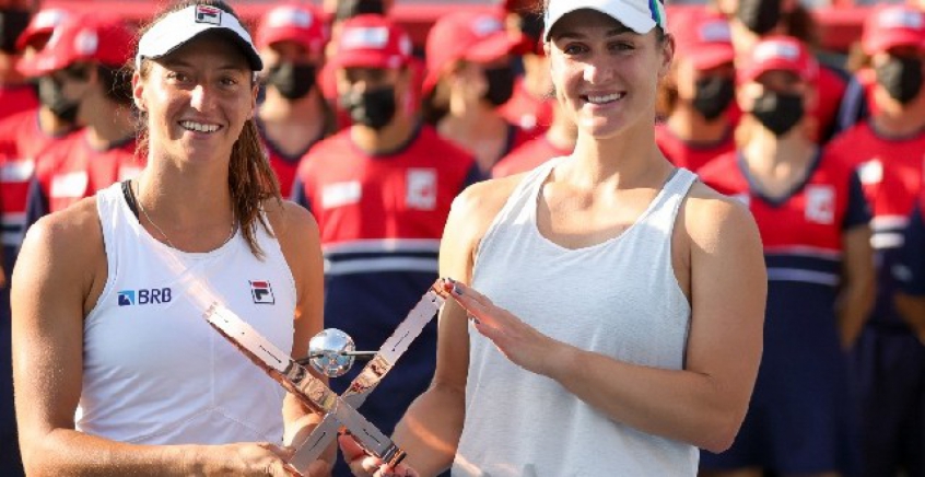 Luisa Stefani vence torneio feminino de duplas do WTA 1000 em Montreal
