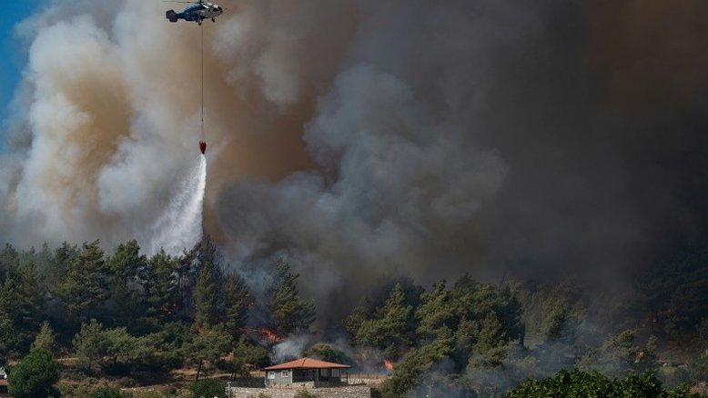 Incêndios na Turquia ameaçam usina termelétrica