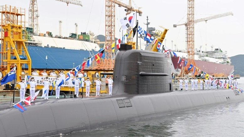 Coreia do Sul recebe 1º submarino capaz de lançar mísseis balísticos