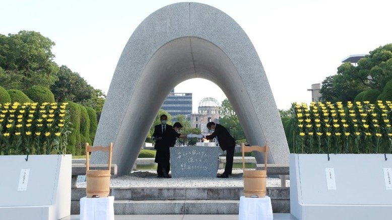 Em meio aos Jogos Olímpicos, Japão homenageia vítimas no 76º aniversário da bomba atômica em Hiroshima