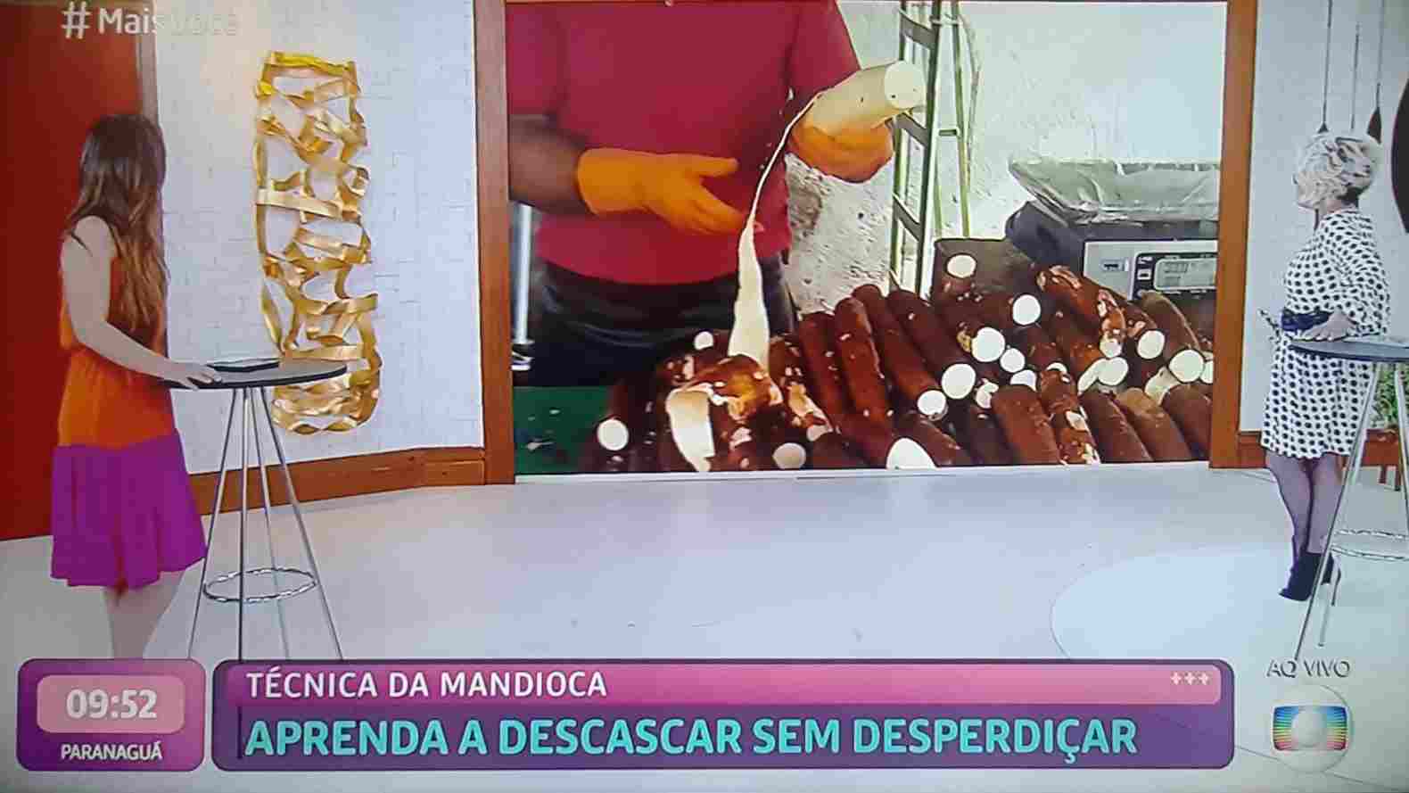 Ana Maria Braga faz piada com 'mandioca parruda' e diverte web: 'Duplo sentido'