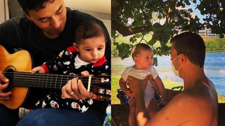 Andreia Sadi se derrete com os gêmeos e o marido: 'Nem sei o que dizer'