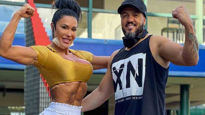 Troca de mensagens entre Gracyanne e Belo viraliza