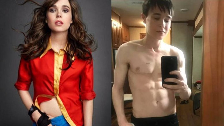 Elliot Page compartilha transformação com fãs e exibe tanquinho