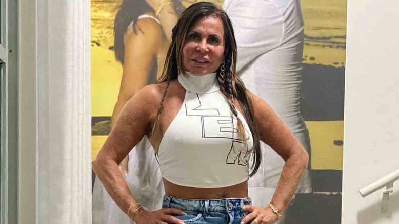 Fã de procedimentos estéticos, Gretchen revela qual parte do corpo é natural