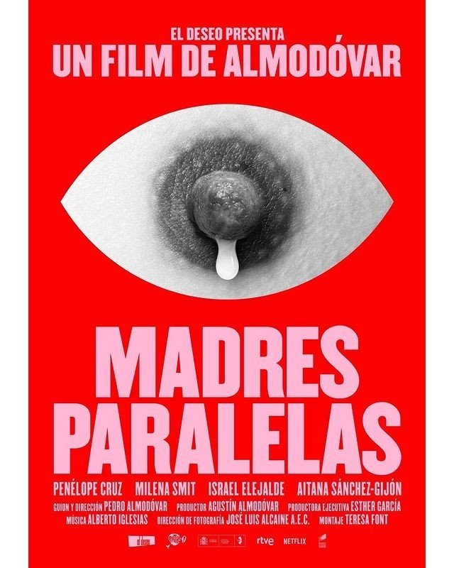 Instagram censura cartaz de filme de Almodóvar por exibir mamilo