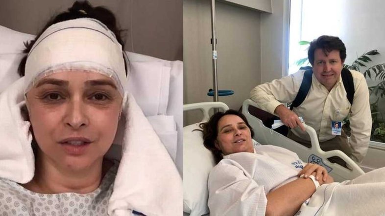 Myrian Rios passa por cirurgia na região da cabeça: 'Estava ficando surda'