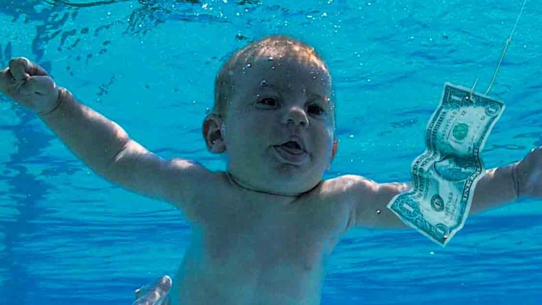 ‘Bebê do Nirvana’ processa banda por pornografia infantil