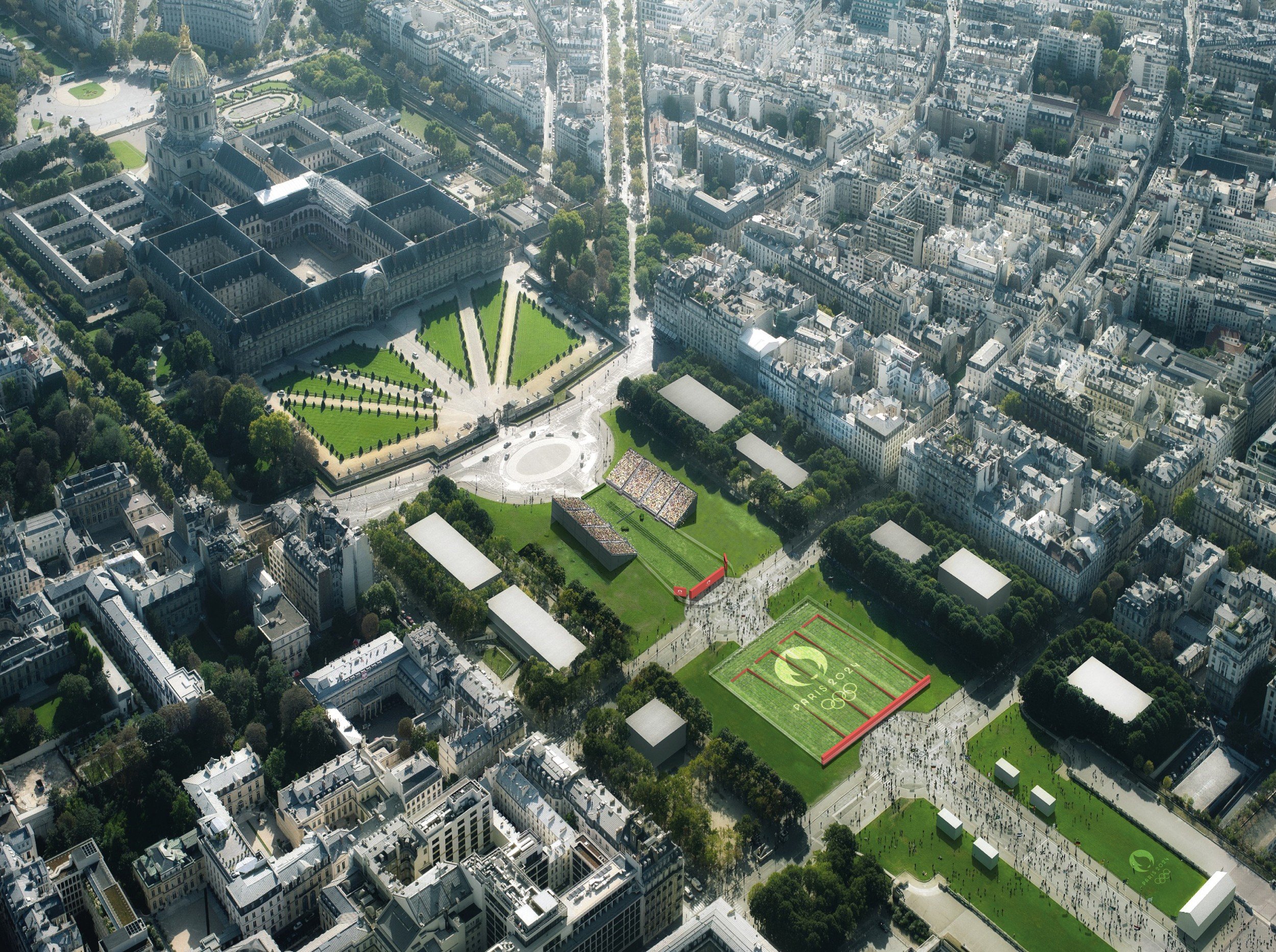 Paris 2024 terá arenas esportivas em locais históricos; confira a projeção em imagens