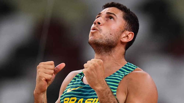 Thiago Braz conquista medalha de bronze no salto com vara