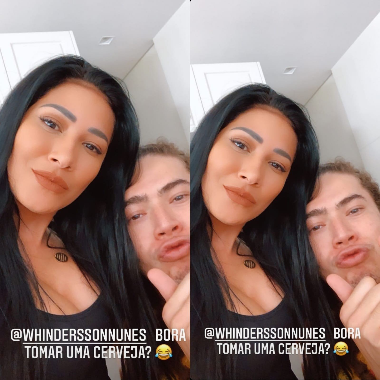 Simaria aparece com Whindersson Nunes e brinca: 'Bora tomar uma cerveja?' 4 Simaria aparece com Whindersson Nunes e brinca: 'Bora tomar uma cerveja?'