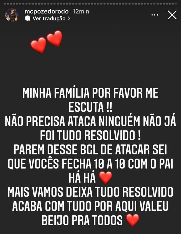 Seguidores associam post de Camilla de Lucas como indireta a MC Poze e ex-BBB desmente