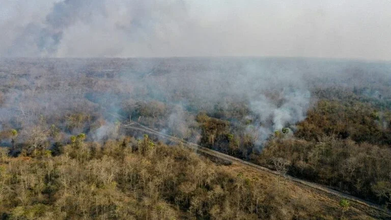 Em 2021, incêndios já consumiram 1,65 milhão de hectares na Bolívia