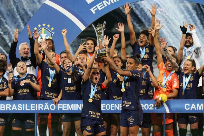 Corinthians ainda não recebeu premiação pelo título do Brasileirão Feminino  2023