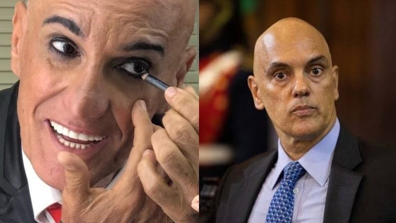 Montagem reprodução Twitter