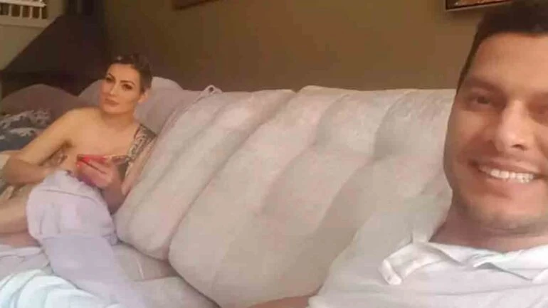 Após separação e volta para prostituição, Andressa Urach posa com o ex: ‘Nos entendendo’
