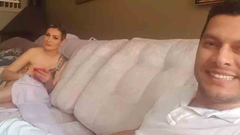 Após separação e volta para prostituição, Andressa Urach posa com o ex: ‘Nos entendendo’