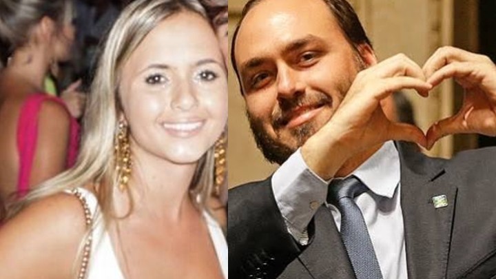 Carlos Bolsonaro fica noivo de gaúcha de 25 anos e casamento surpreende ex, diz jornal
