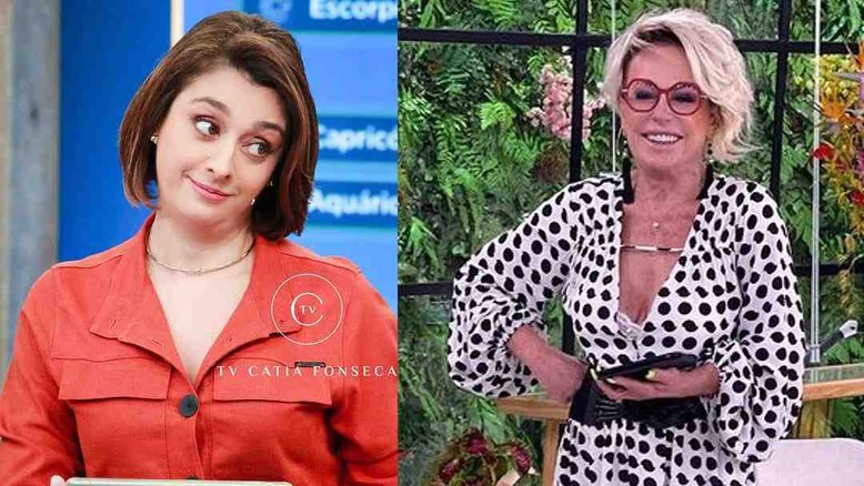 Catia Fonseca surge no Mais Você com Ana Maria e surpreende: 'Sempre sonhei'