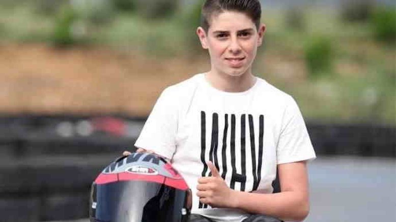 Piloto de moto de 15 anos morre em grave acidente na Espanha
