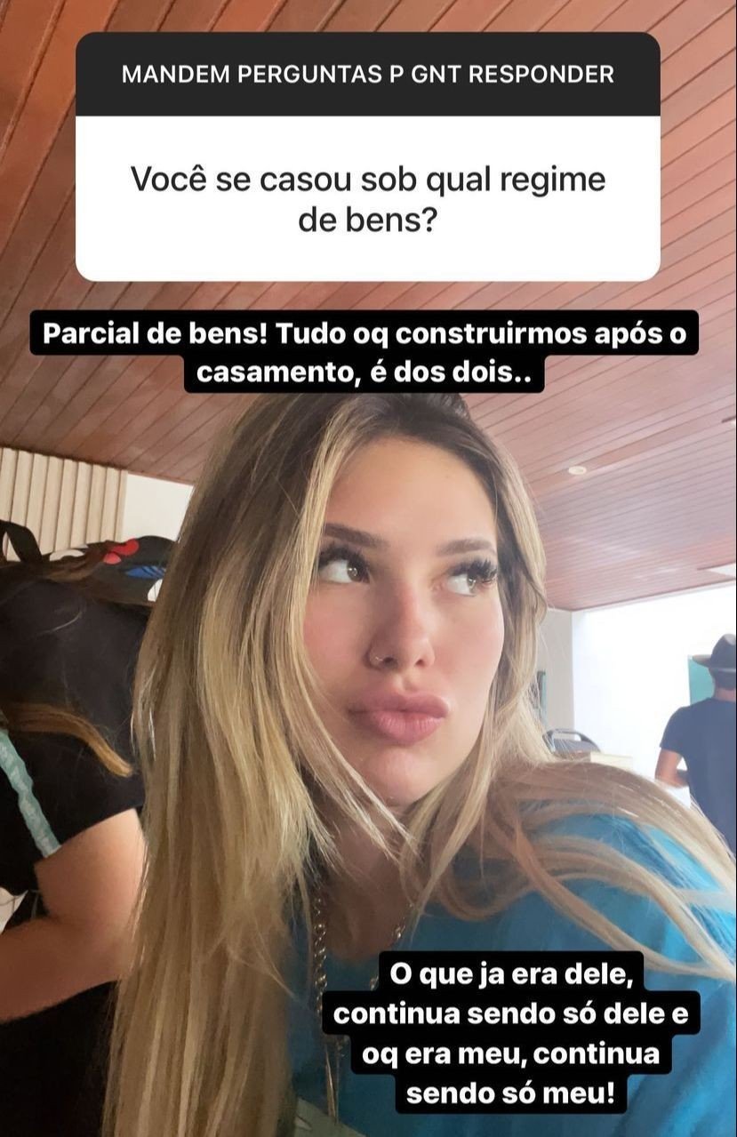 Virgínia Fonseca conta que casou com Zé Felipe em comunhão parcial de bens 4 Virgínia Fonseca conta que casou com Zé Felipe em comunhão parcial de bens