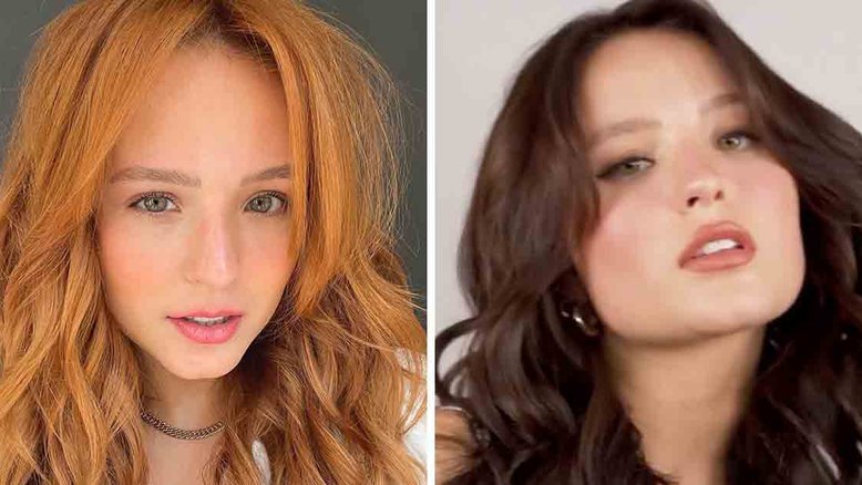 Larissa Manoela renova o visual e aparece morena