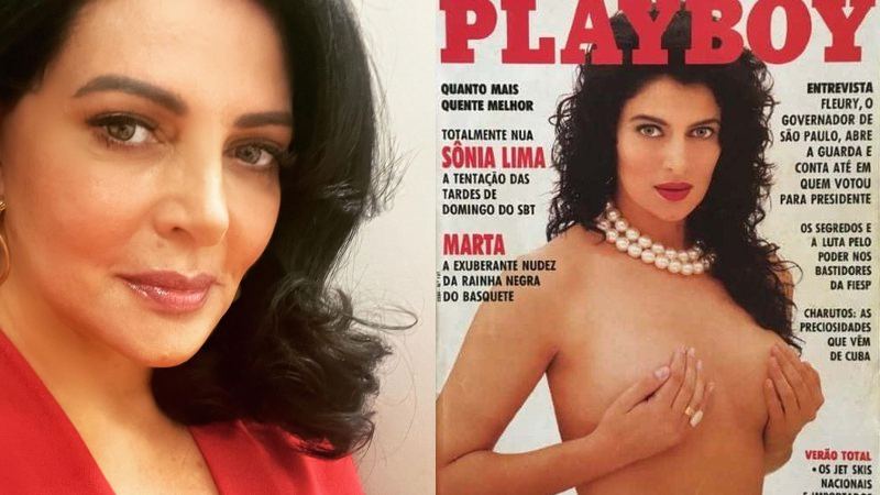 Sônia Lima revela que Silvio Santos negociou ensaio nu para capa da Playboy