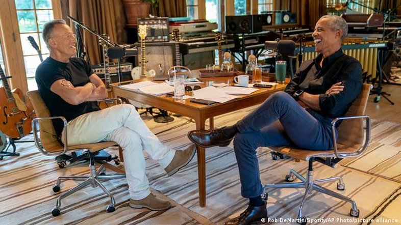 Barack Obama e Bruce Springsteen exploram contradições dos EUA em novo livro