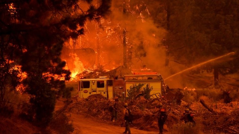 Na Califórnia, incêndios florestais já deixam 'migrantes climáticos'
