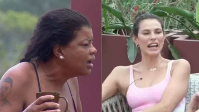 A Fazenda: Dayane e Tati Quebra Barraco discutem por causa de votação