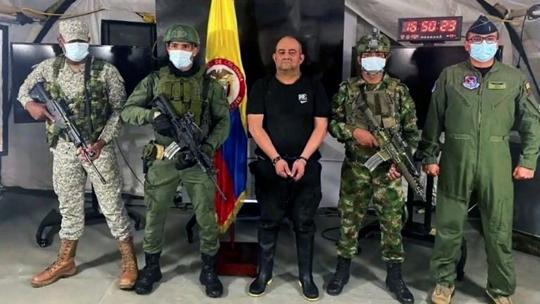 Capturado 'Otoniel', principal chefe do narcotráfico na Colômbia
