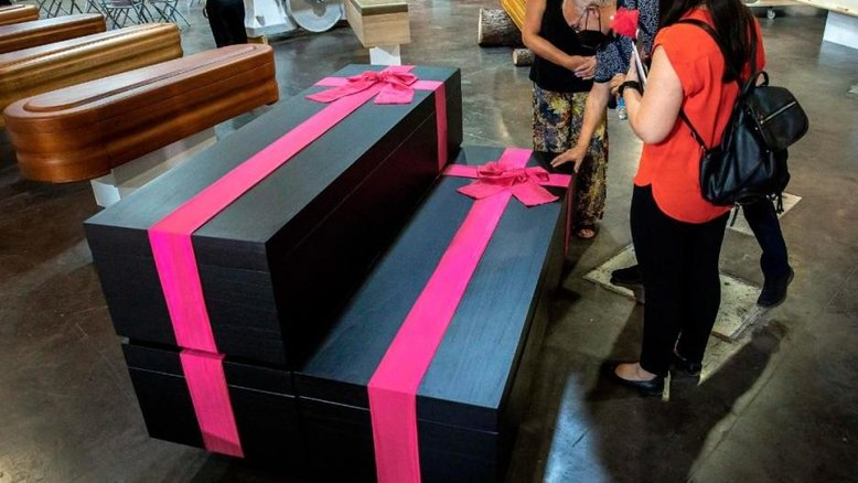 Funerária vende réplicas de caixões da série Round 6