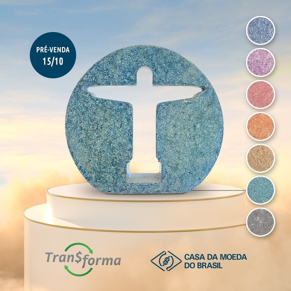 Casa da Moeda lança medalha em comemoração aos 90 anos do Cristo Redentor 2 Casa da Moeda lança medalha em comemoração aos 90 anos do Cristo Redentor