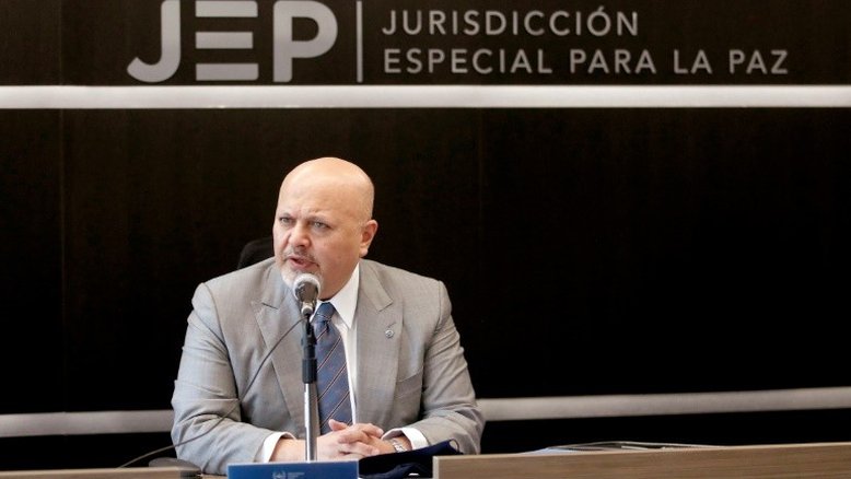 Procurador do TPI apoia 'progresso' do tribunal de paz na Colômbia