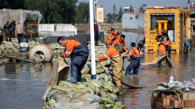 Inundações causam 15 mortes na China