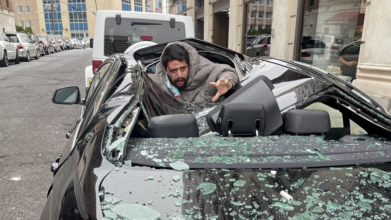 Homem cai do 9º andar de prédio e sobrevive em Nova Jersey