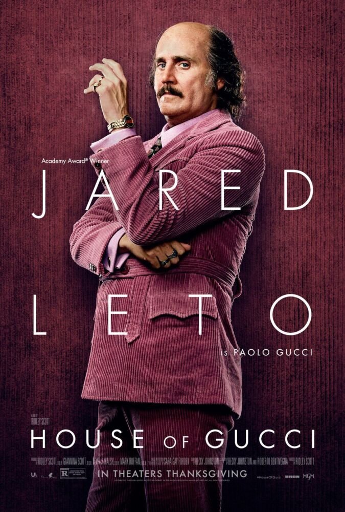 'Casa Gucci': veja novos cartazes de personagens do aguardado filme com Lady Gaga e Adam Driver