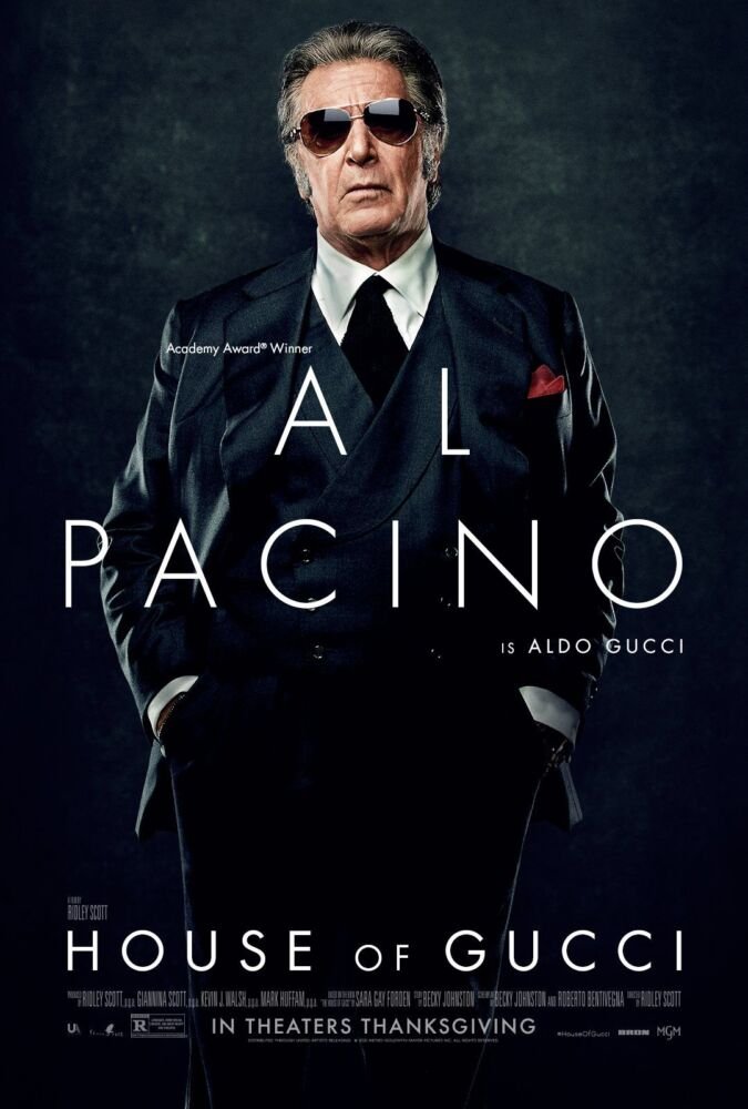 'Casa Gucci': veja novos cartazes de personagens do aguardado filme com Lady Gaga e Adam Driver