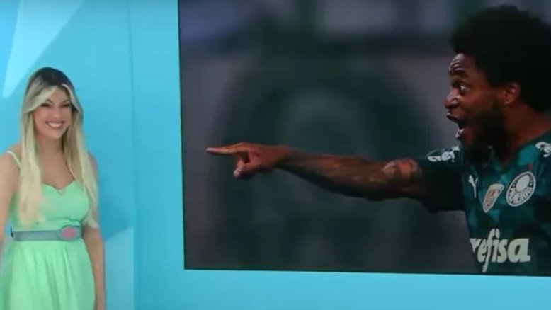 Renata Fan faz promessa para caso Luiz Adriano decida jogo com o Grêmio: 'Beijo o seu pé'
