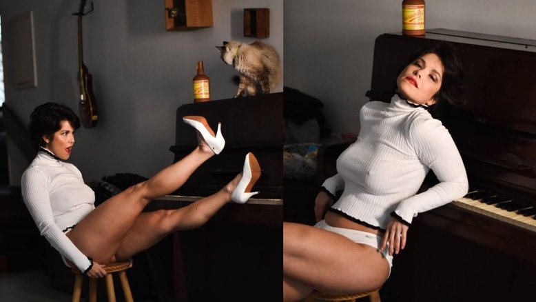 Samara Felippo faz 43 anos e se presenteia com ensaio sexy e descontraído