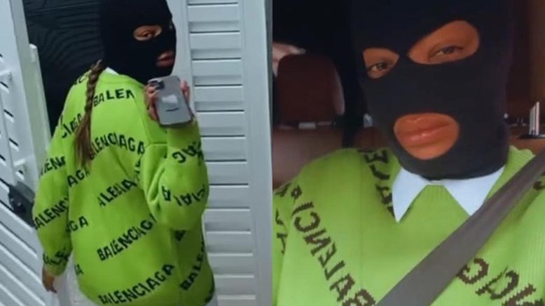 Ludmilla sai de casa com touca ninja: 'Preguiça de arrumar cabelo e fazer make'