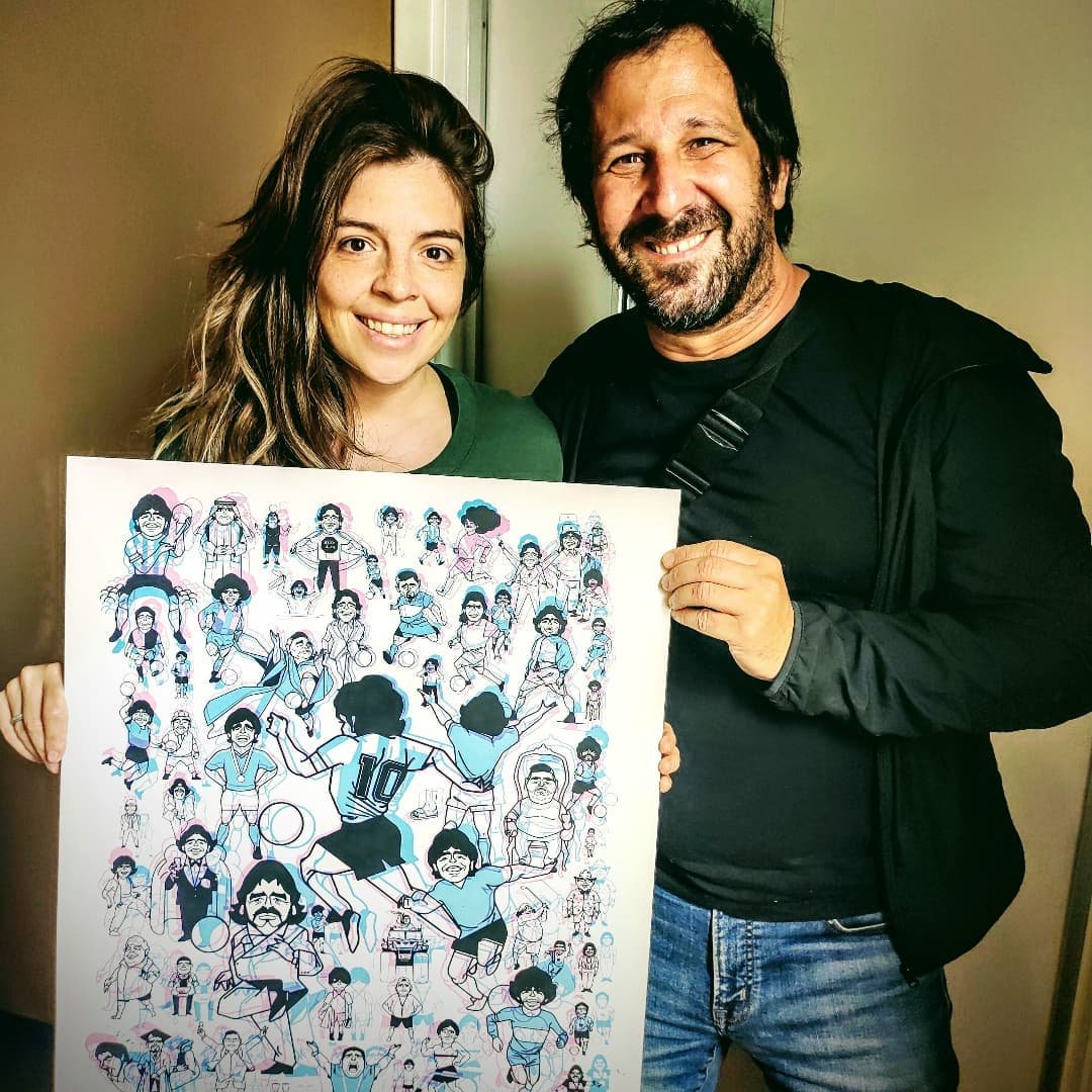 Artista argentino recria gol histórico de Maradona em partitura 4 Artista argentino recria gol histórico de Maradona em partitura